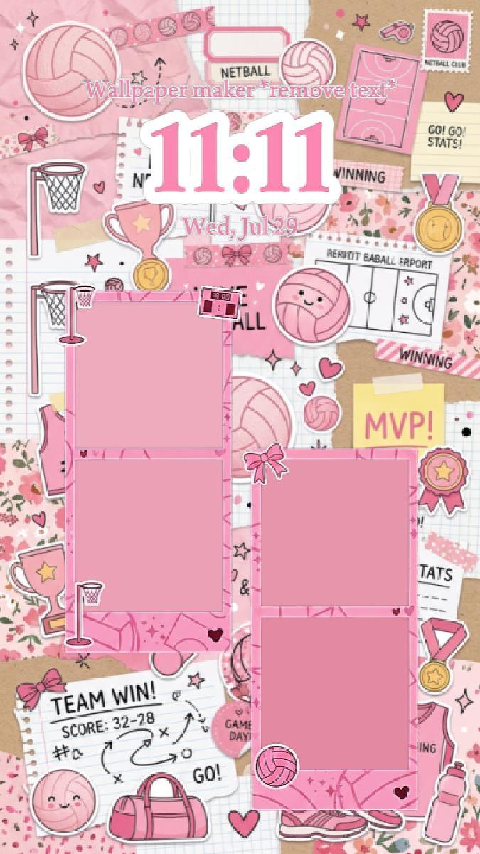 Netball rosa