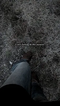 I'm tired.