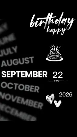 hbd 22 september