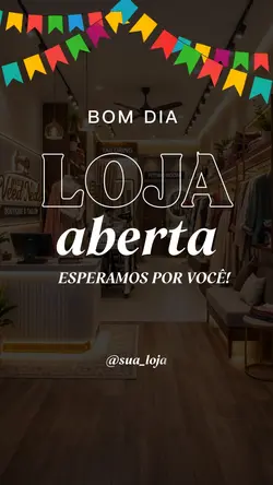 Loja aberta