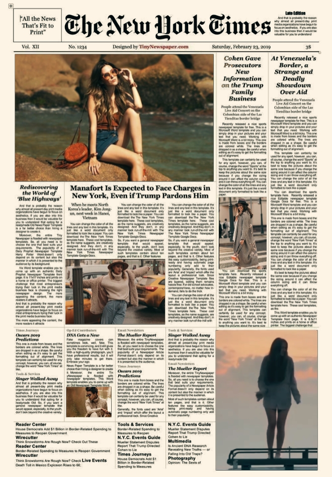 bingkai koran