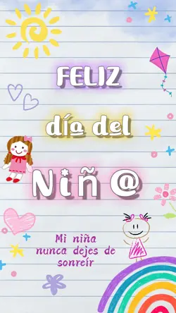 Feliz día del niño