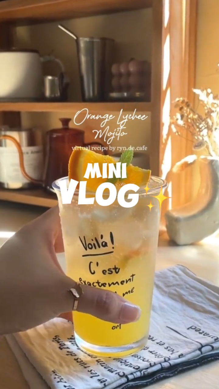 Mini vlog drink