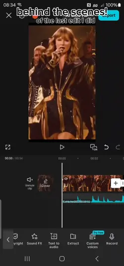 behind the scenes!