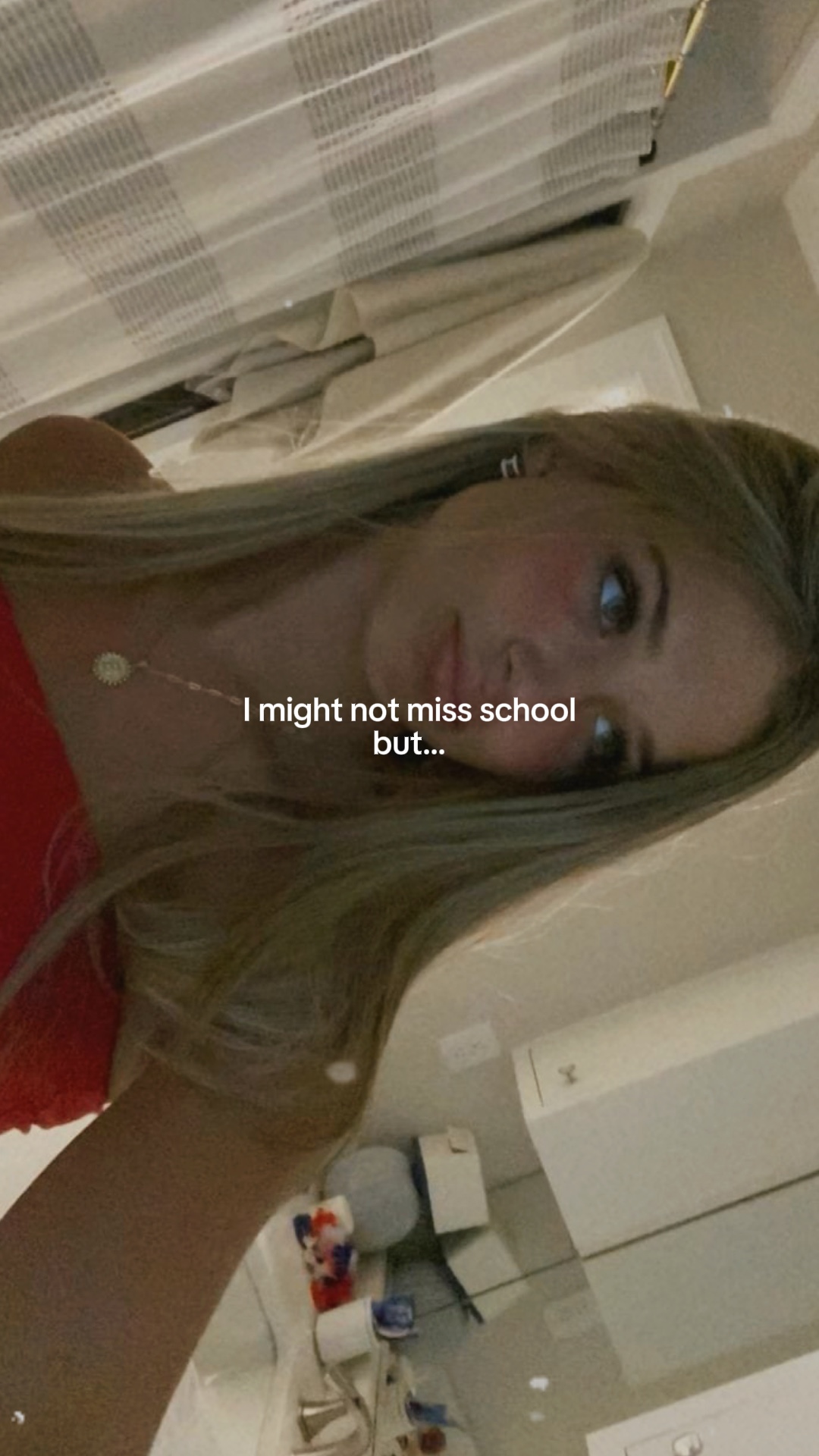 not miss school but