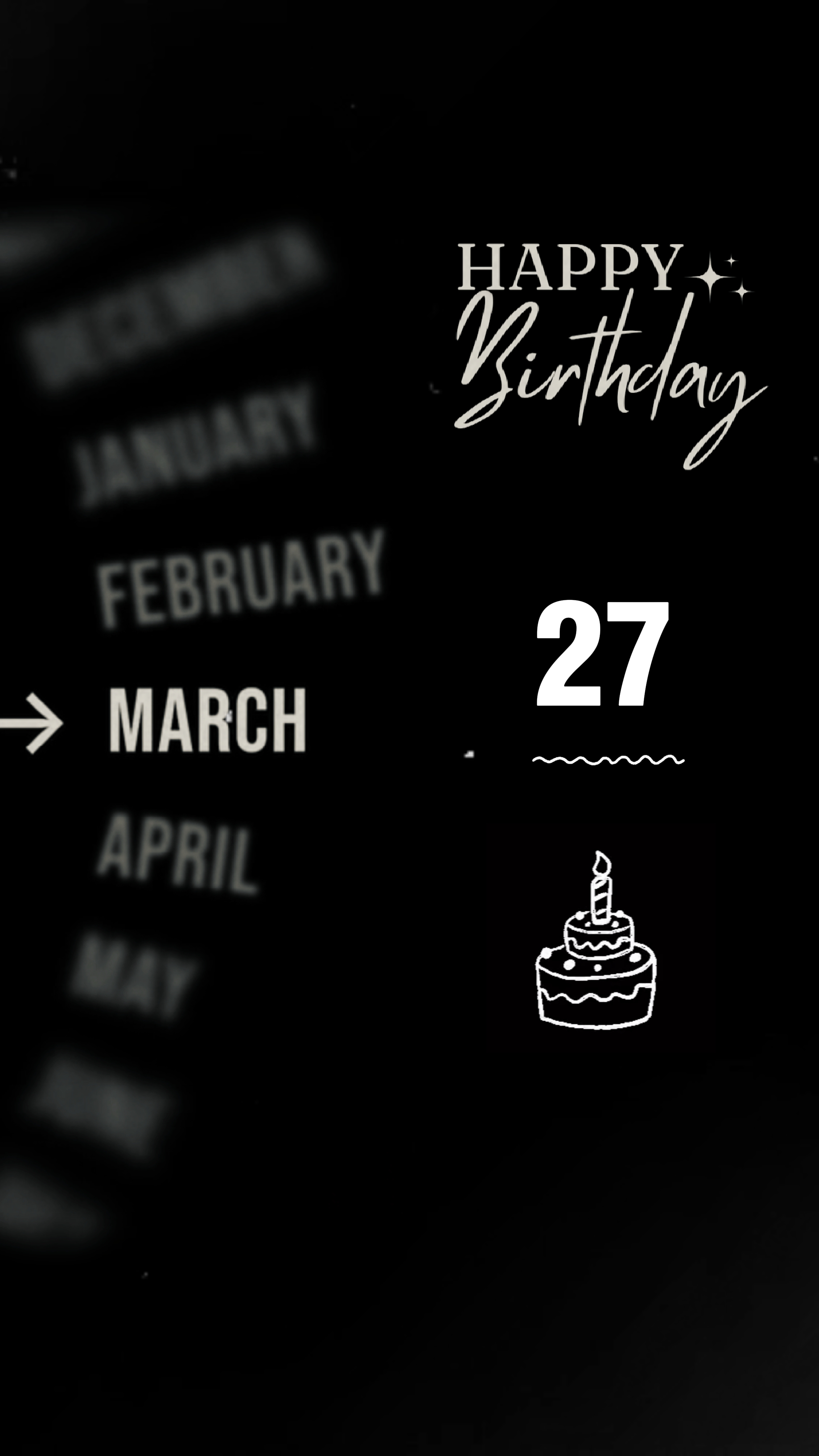 ULANG TAHUN 27 MARET