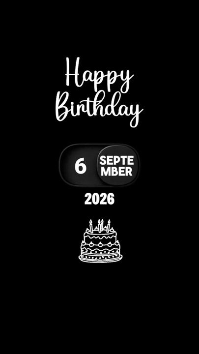 ULANG TAHUN 6 SEPTEMBER