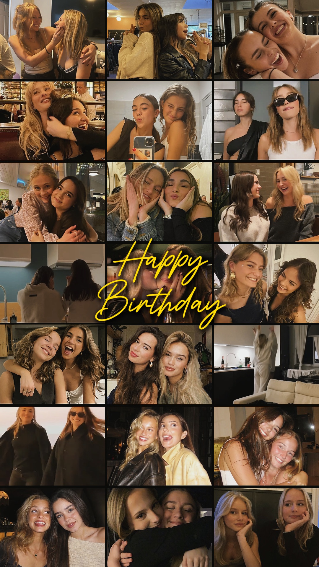 Colagem De Aniversário