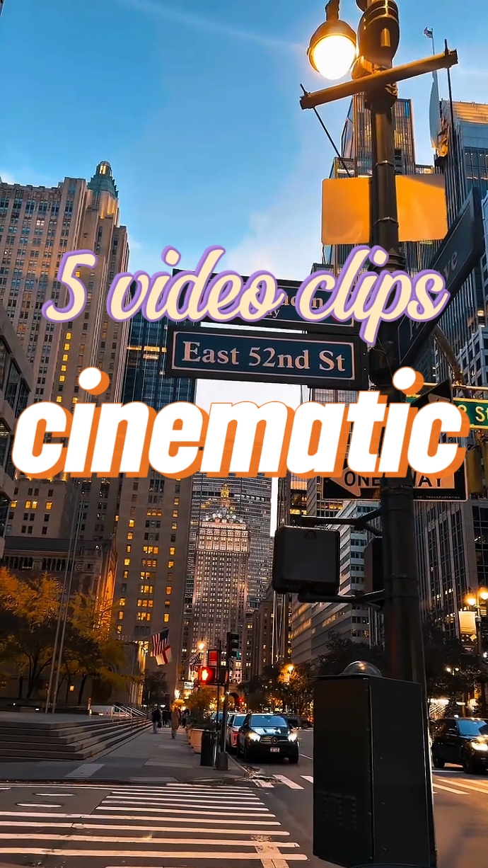 5 Clips filmisch