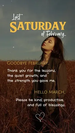 Last Saturday of Feb