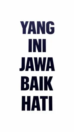 JAWA BAIK HATI