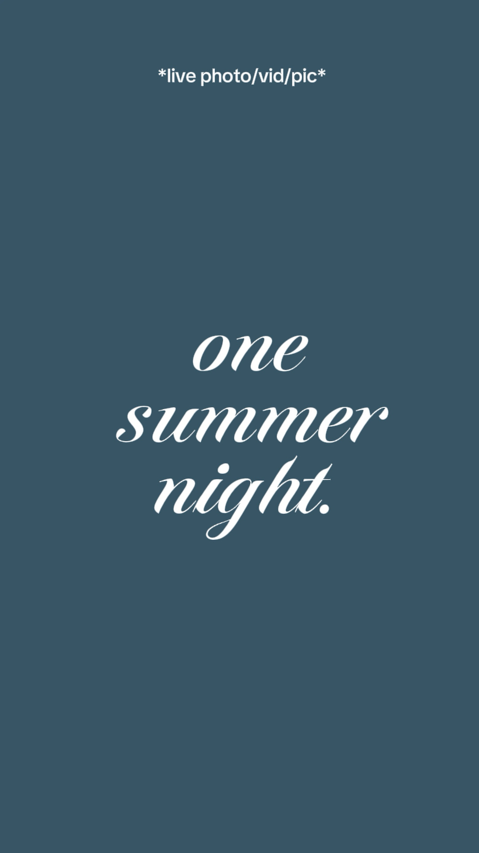 Sommernacht.