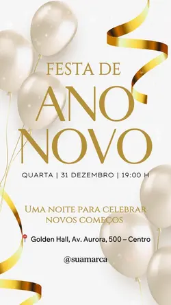 Convite ano novo