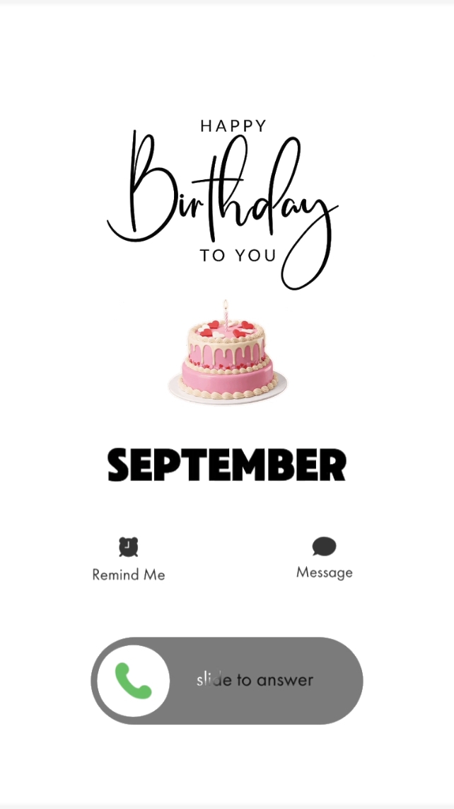 Cumpleaños septiembre