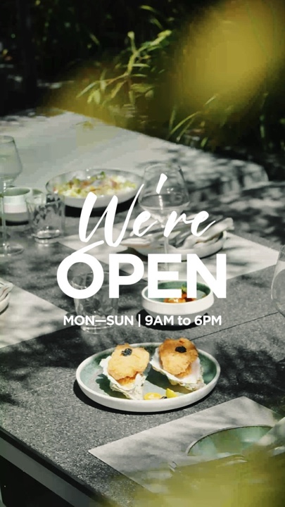 We Are Open