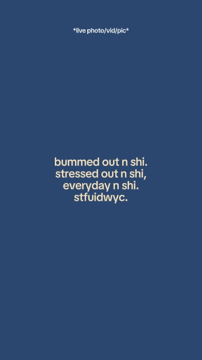 bummedoutnshistresse