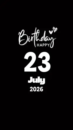 Hbd 23 July 2026