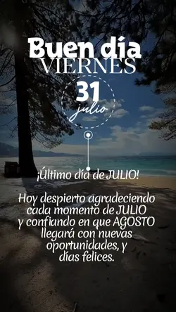 Último día de JULIO 