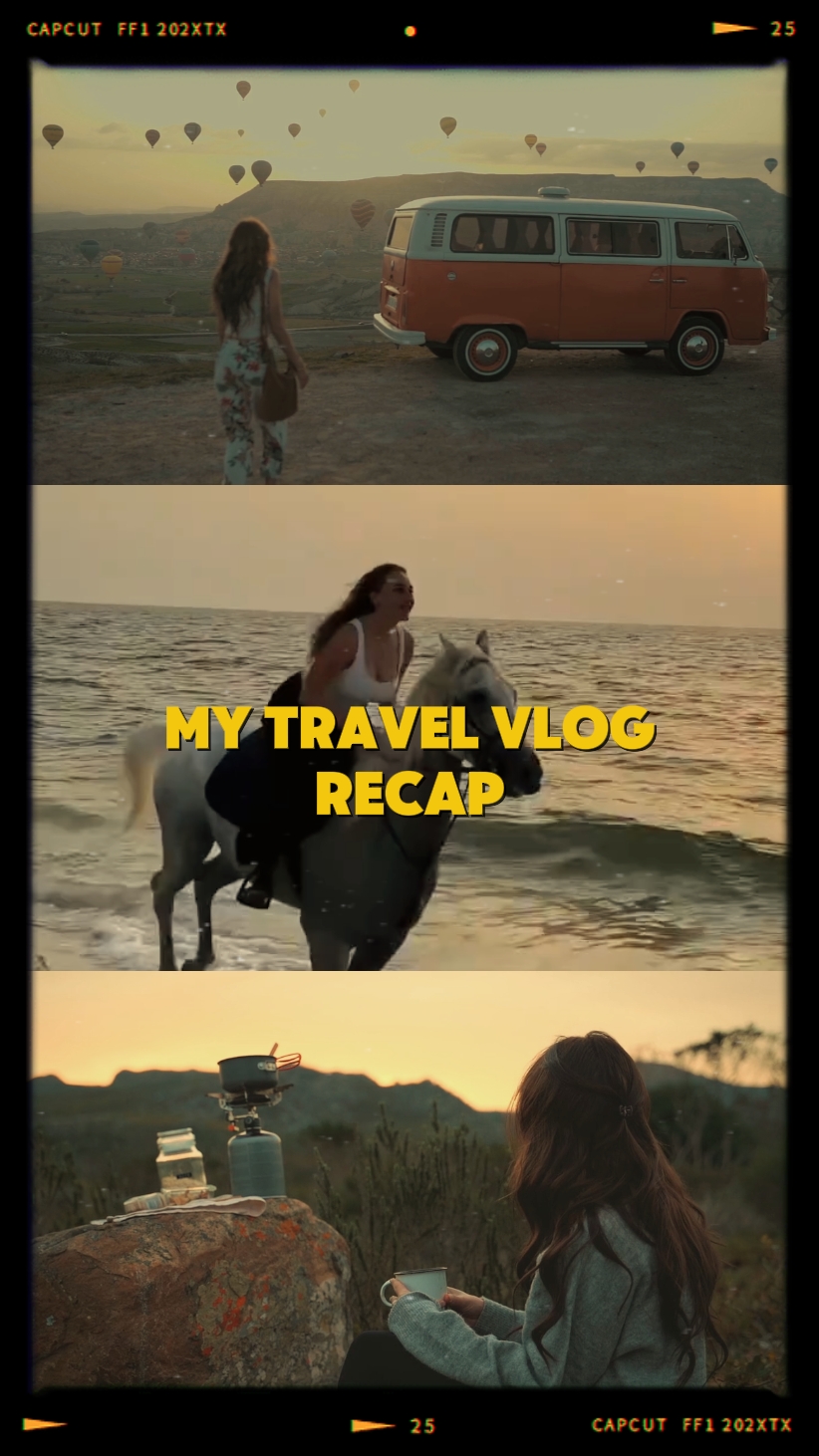 travel vlog recap
