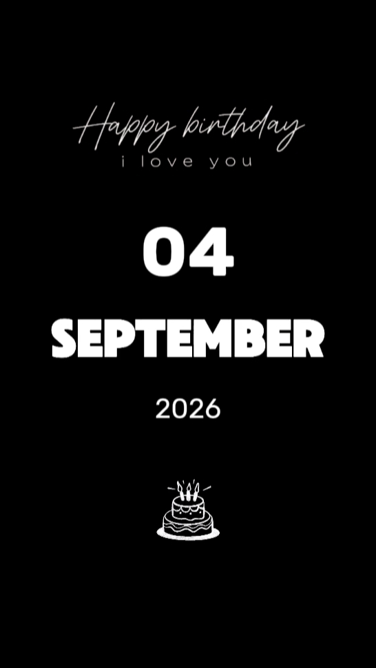 HBD HUSBAND 4 SEPTEM