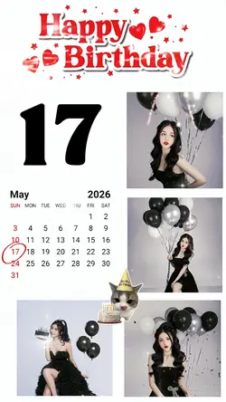 BIRTHDAY 17 MAY