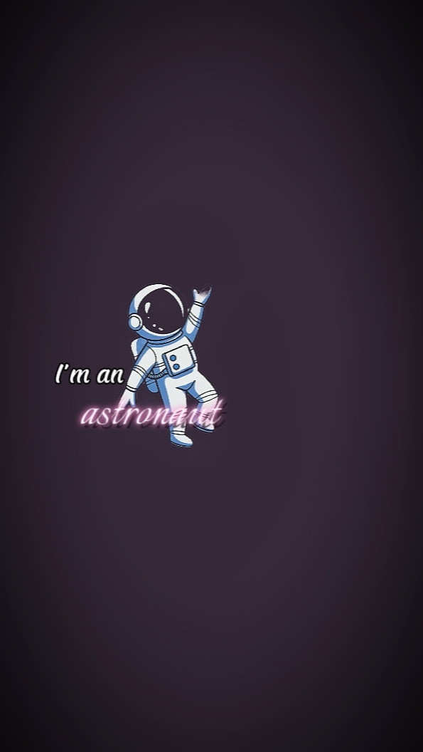 Eu sou um astronauta 