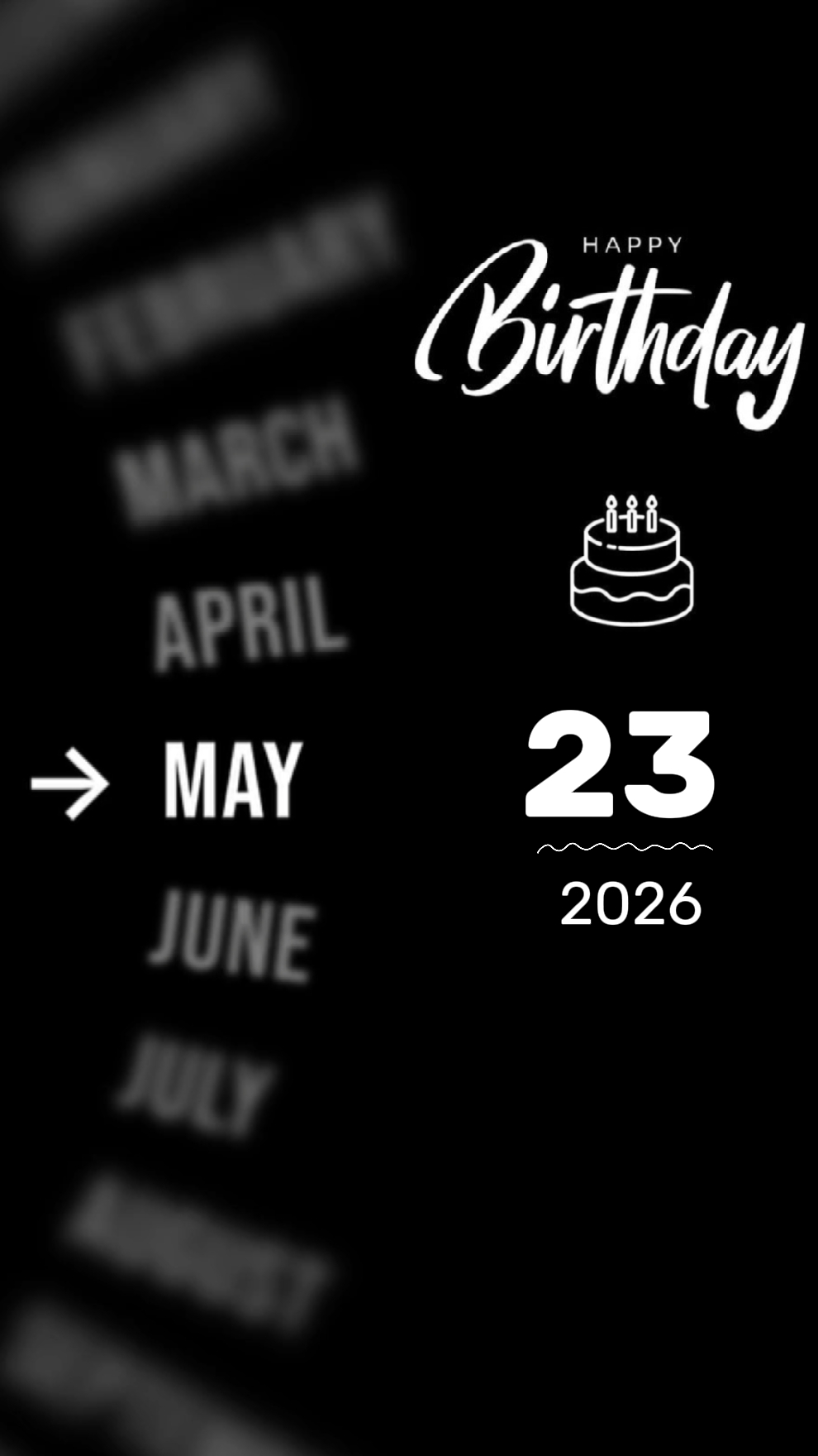 BDAY AUNT 23 MAY 
