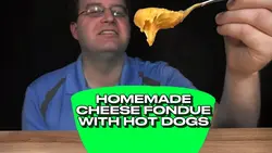 CHEESE FONDUE HOTDOG