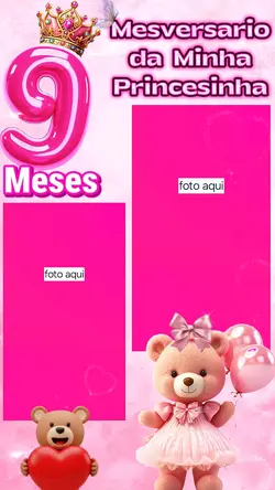 9 meses princesa 