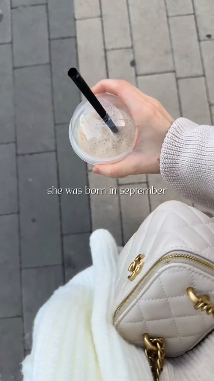 She was born in 