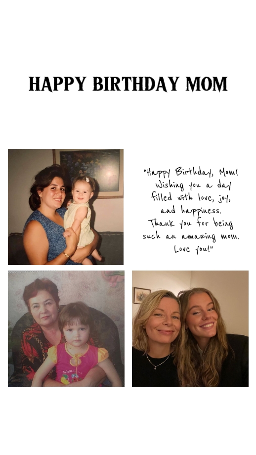 joyeux anniversaire maman