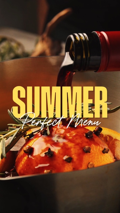 Summer Menu