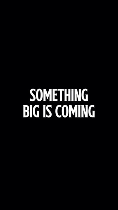 Coming soon teaser