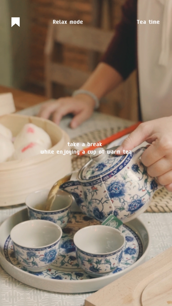 Relax with tea