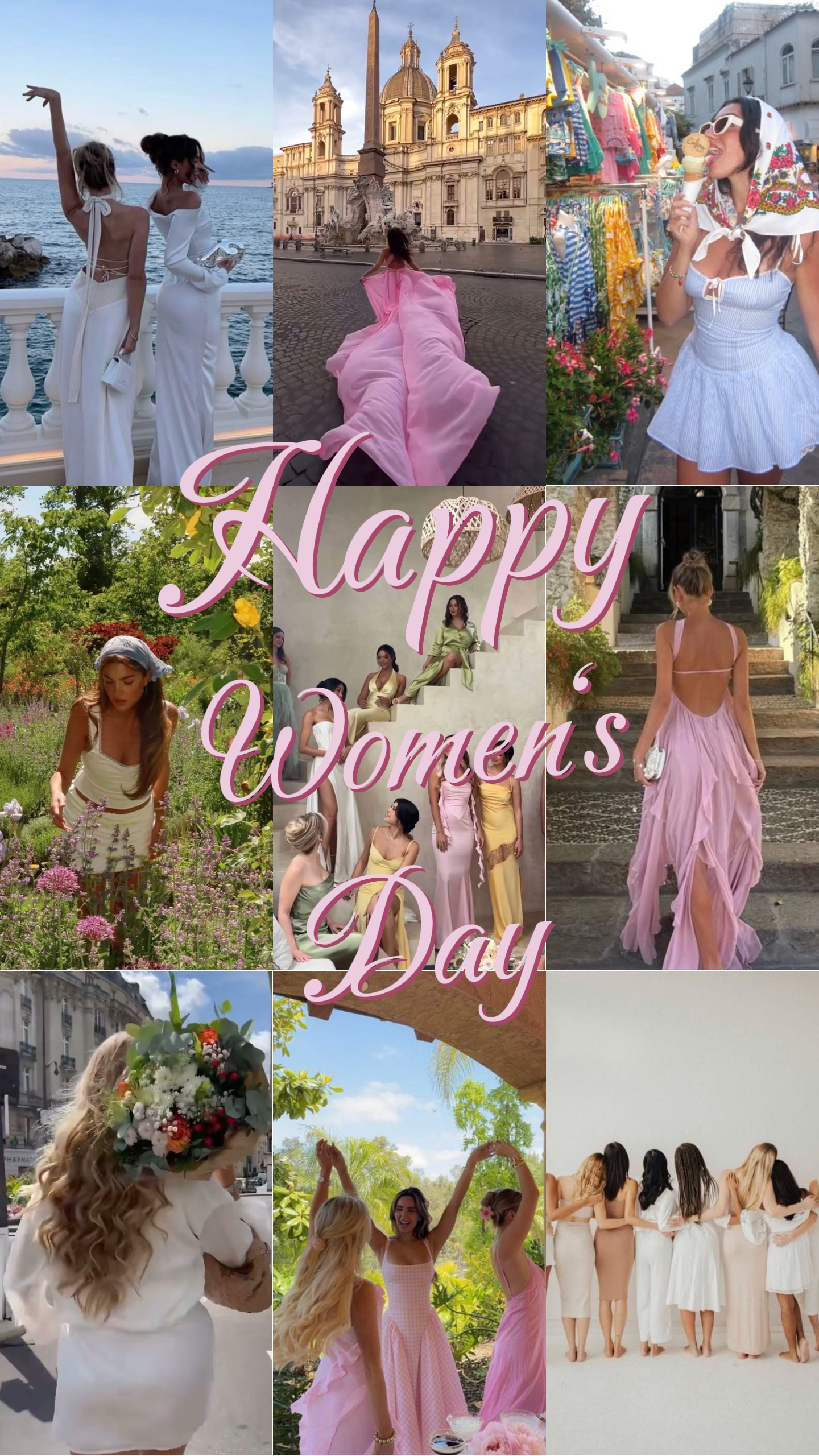 Feliz día de la mujer 