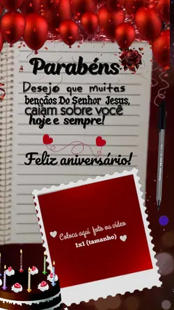 FELIZ ANIVERSÁRIO