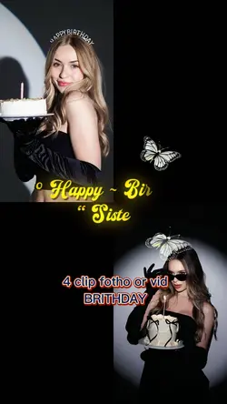 My birthday sister