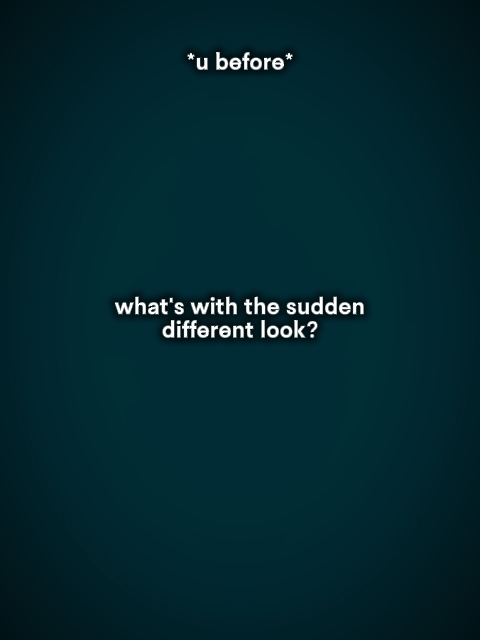 what'swiththesudden