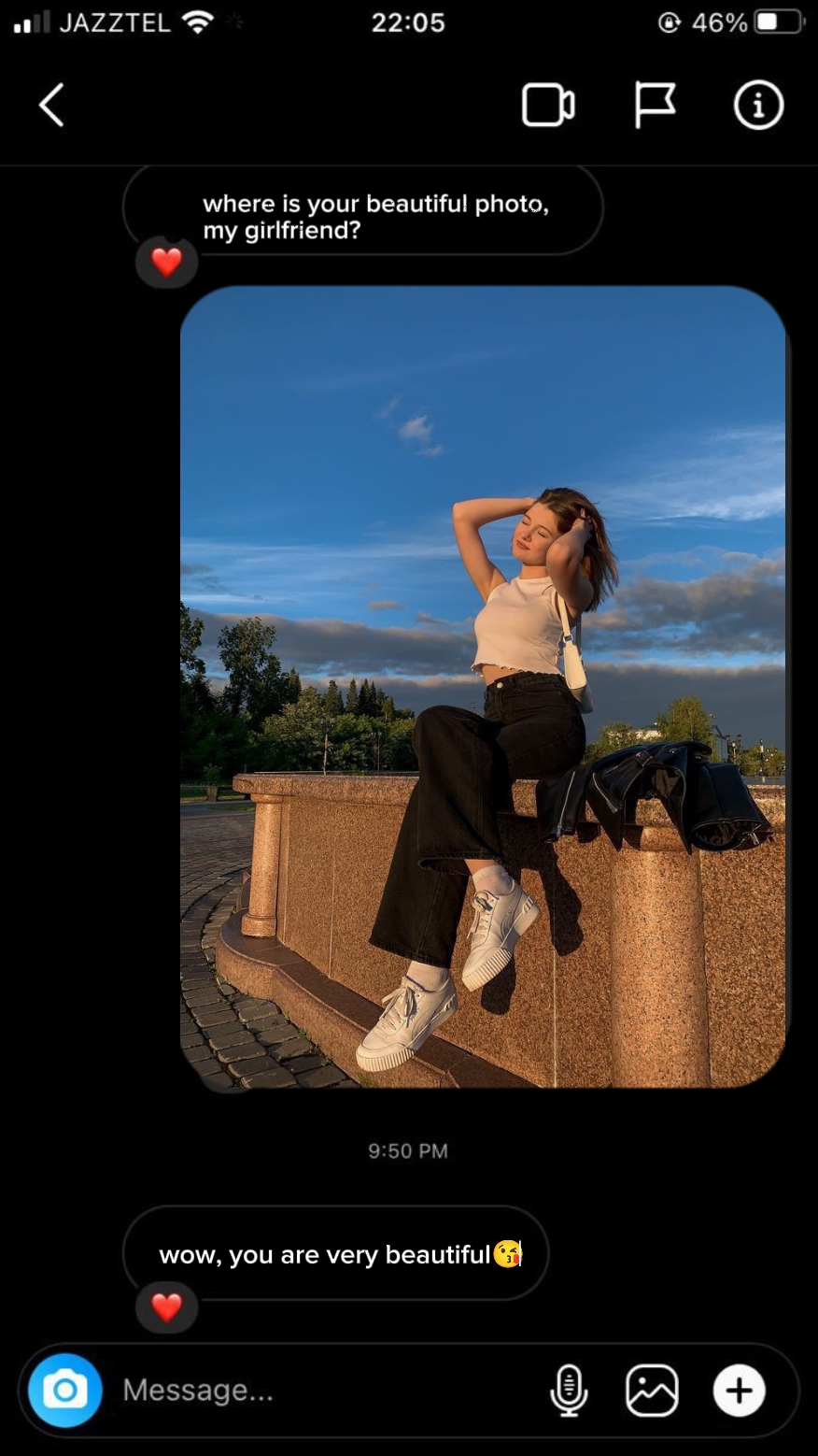 Sobreposição de fotos