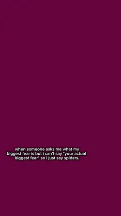 biggest fear
