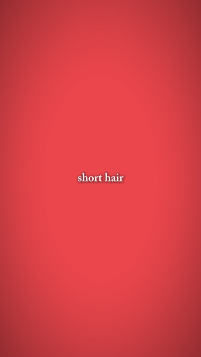 cheveux courts