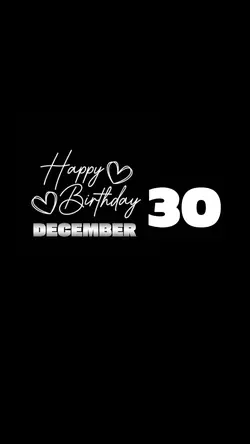 Hbd 30 December 2025