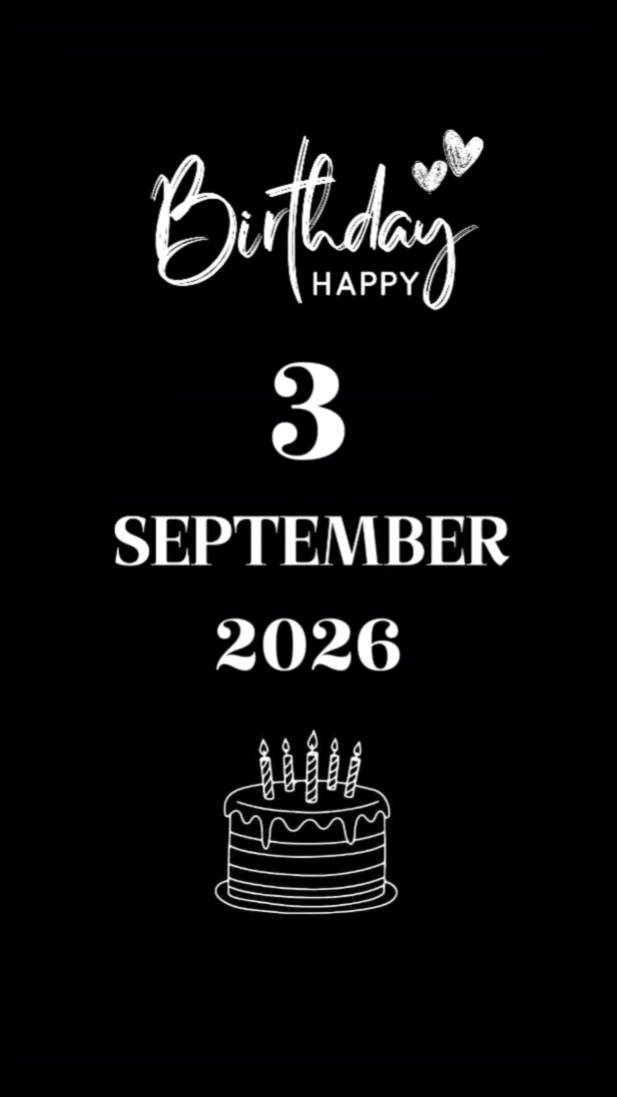 HBD DAD 3 SEPTEMBER