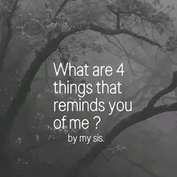 4 things ?