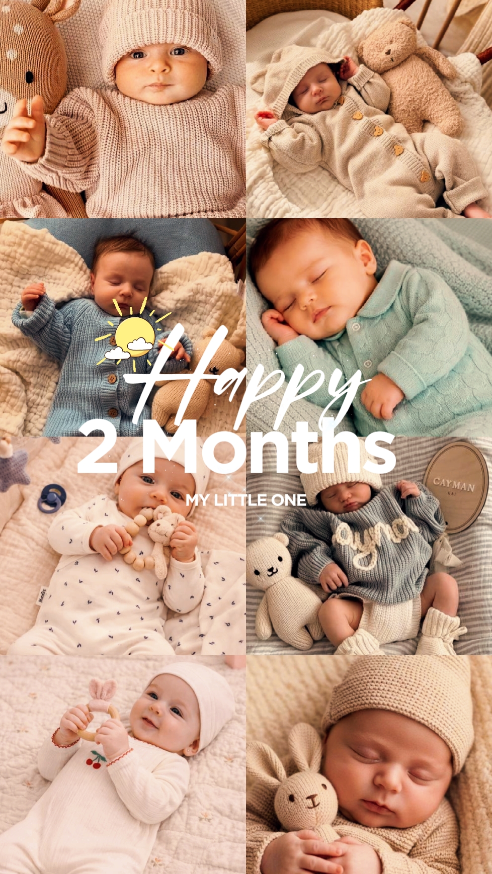 2 ay bebek anı