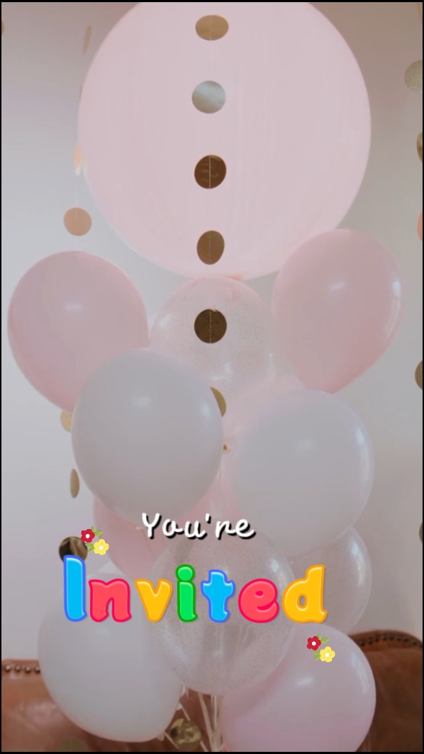 Invitation birthday 