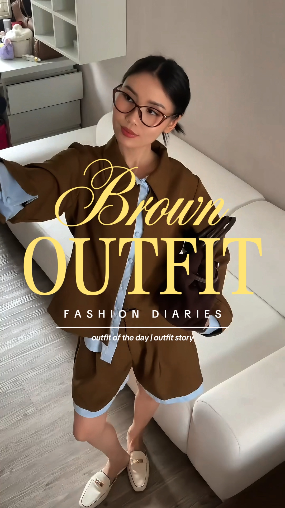 Brown outfit