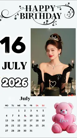 BIRTHDAY 16 JULY