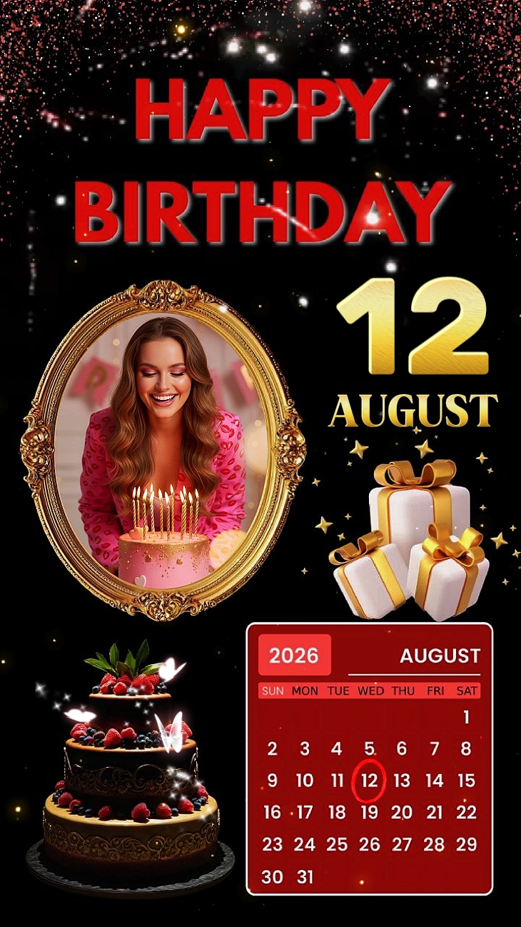 Birthday 12 August 
