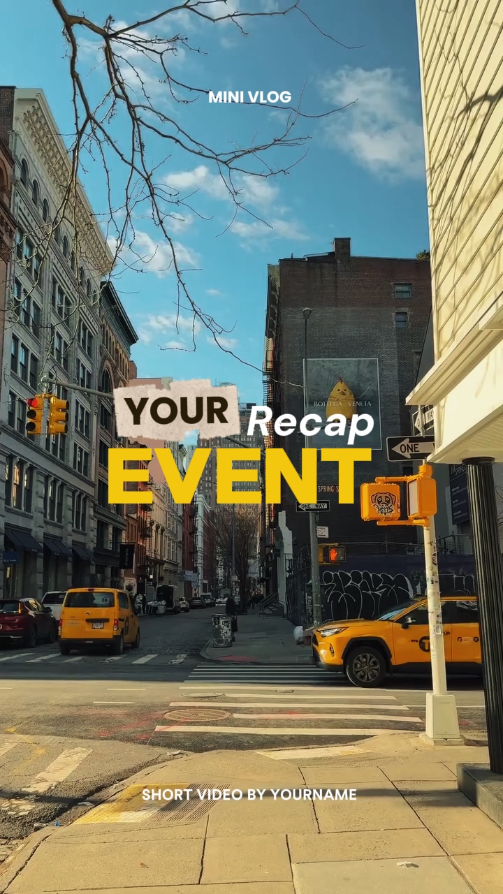your event recap 
